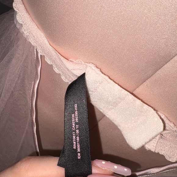 Victoria's Secret Blush Pink Lace & Mesh Babydoll Chemise - Picture 12 of 12